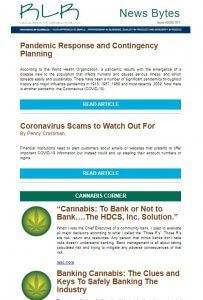 A page of articles about cannabis